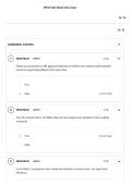 SPED 5322 &ndash; Week Nine Quiz &ndash; Advanced Special Education Assessment and Instruction Practice Questions