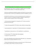 Basic Life Support &lpar;BLS&rpar; Exam Questions and Answers Latest Graded A&plus;