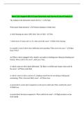 Basic Life Support &lpar;BLS&rpar; Exam Questions and Answers Latest Graded A&plus;