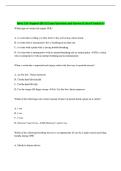 Basic Life Support &lpar;BLS&rpar; Exam Questions and Answers Latest Graded A&plus;