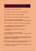 Electrician Final Test Study Guide Questions and Answers Updated 2026