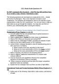 WGU C211 Study Guide Questions V4 &vert; Questions and answers &vert; New 2026