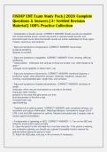 FISDAP EMT Exam Study Pack &vert; 2026 Complete&NewLine;Questions & Answers &vert; A&plus; Verified Revision&NewLine;Material &vert; 100&percnt; Practice Collection