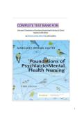 Varcarolis&rsquo; Foundations of Psychiatric Mental Health Nursing &ndash; Test Bank&comma; Study Guide & Verified Answers 2026