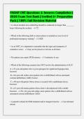 FISDAP EMT Questions & Answers Compilation &vert;&NewLine;2026 Exam Test Bank &vert; Verified A&plus; Preparation&NewLine;Pack &vert; 100&percnt; Full Revision Material