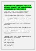 FISDAP EMT Exam Preparation Pack &vert; 2026&NewLine;Questions & Answers Test Bank &vert; Verified A&plus;&NewLine;Learning Material &vert; 100&percnt; Study Set