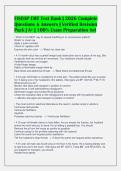 FISDAP EMT Test Bank &vert; 2026 Complete&NewLine;Questions & Answers &vert; Verified Revision&NewLine;Pack &vert; A&plus; &vert; 100&percnt; Exam Preparation Set