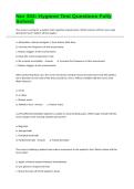 Nur 304&colon; Hygiene Test Questions Fully Solved&period;