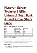 Nunavut Liquor Server Training&colon; 2026&sol;2027 Ultimate Test Bank & Final Exam Guide
