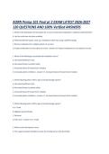 AORN Periop 101 exams package deal 