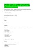 Nur 304 exam 1 - Health Care Delivery System &lpar;Chapter 2&rpar; Test Questions All Answered Correctly&period;