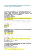 NURS 5337 MODULE 6 SPIROMETRY&sol;EENT QUIZ &vert; QUESTIONS AND ANSWERS &vert; 2026 UPDATE &vert; 100&percnt; CORRECT&period;