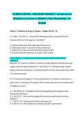 FLORIDA DENTAL LAW EXAM 2026&sol;2027 &vert; Jurisprudence Questions & Answers &vert; Updated &vert; Pass Guaranteed - A&plus; Graded&NewLine;&NewLine;