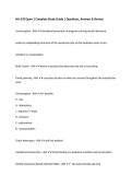 NU-333 Exam 1 Complete Study Guide &vert; Questions&comma; Answers & Review