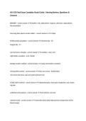 NU-333 Final Exam Complete Study Guide &vert; Nursing Review&comma; Questions & Answers