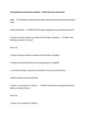 Physical Education Practice Exam Questions &ndash; LCPE Revision Test with Answers