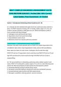 NR571 COMPLEX DIAGNOSIS & MANAGEMENT ACUTE CARE MIDTERM 2026&sol;2027 &vert; Verified Q&A 100&percnt; Correct &vert; Latest Update &vert; Pass Guaranteed - A&plus; Graded&NewLine;&NewLine;&NewLine;