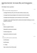 Alcohol Exam Study Guide &ndash; Key Concepts&comma; Effects&comma; Laws & Practice Questions