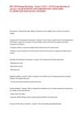 BIO 2301 Human Physiology - Exam 1 &lpar;CSCC - SU18&rpar; Exam Questions & Answers Test QUESTIONS AND VERIFIED SOLUTIONS &vert;2026&vert; ELABORATED &DETAILED ANSWERS&excl;&excl;&NewLine;
