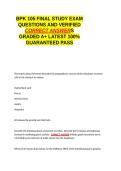 BPK 105 FINAL STUDY EXAM QUESTIONS AND VERIFIED CORRECT ANSWERS GRADED A&plus; -LATEST 2026-2027- 100- GUARANTEED PASS&period;docx&NewLine;&NewLine;