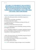 Tenable Vulnerability Management Professional Exam Bank &vert; 250 Accurate Real Exam Questions with Answers & Rationales &vert; Latest 2026 Update &vert; All Versions &vert; Study Guide Included