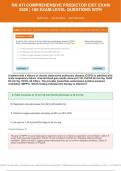 RN ATI Comprehensive Predictor Exit Exam 2026 &vert; 189 Exam-Level Questions with Answers & Rationales &vert; Level 3 &vert; ATI Proctored Exam Prep &vert; Latest Simulation