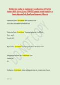 Workday Data Loading for Implementers Exam Questions with Verified &NewLine;Answers &lpar;100&percnt; Correct&rpar; &vert;Latest 2026&sol;2027updates&vert; Already Graded A&plus;&vert; on Tenants&comma; Migration Tools&comma; Data Types&comma; Deployment & Security