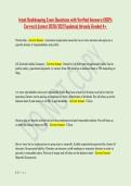 INTUIT BOOKKEEPING  BUNDLED EXAMS QUESTIONS AND VERIFIED 100&percnt; SOLUTIONS  GRADE&colon; A&plus;&vert;STATUS&colon; GUARANTEED PASS 