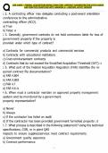 CON 1400V &ndash; FEDERAL ACQUISITION REGULATION &lpar;FAR&rpar; CONTRACT ADMINISTRATION STUDY GUIDE AND PRACTICE QUESTIONS WITH ANSWERS A&plus; VERIFIED LATEST VERSION