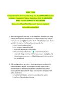 NBRC EXAM  &NewLine;Comprehensive Resource To Help You Ace 2026-2027 Exams &NewLine;Includes Frequently Tested Questions With ELABORATED &NewLine;100&percnt; Correct COMPLETE SOLUTIONS &NewLine;Guaranteed Pass First Attempt&excl;&excl; Current Update&excl;&excl; &NewLine;Instant Download Pdf 