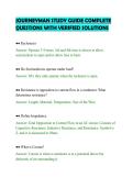 JOURNEYMAN STUDY GUIDE COMPLETE&NewLine;QUESTIONS WITH VERIFIED SOLUTION