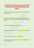 Level 4 Module 5 Fire Alarm Systems Exam Questions with Verified &NewLine;Answers &lpar;100&percnt; Correct&rpar; &vert;Latest 2026&sol;2027updates &vert; Already &NewLine;Graded A&plus;&period; 