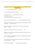 BSA Midterm Exam &vert; Questions with 100&percnt; Correct Answers 2025&sol;2026 UPDATE&NewLine;&vert; Verified Solutions
