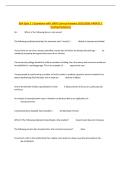 BSA Quiz 2 &vert; Questions with 100&percnt; Correct Answers 2025&sol;2026 UPDATE &vert;&NewLine;Verified Solutions
