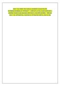 NR547 CEA PMNHP PRE-CliNiCAl DiAgNostiC ExAM &lpar;DuE 8tH&NewLine;NovEMbER&rpar;CHAMbERlAiN uNivERsity &vert; CoMPlEtE ACtuAl ExAM QuEstioNs &&NewLine;ANswERs oNliNE ExAM REQuiREs REsPoNDus loCkDowN bRowsER &plus; wEbCAM&NewLine;NR547 CEA DiffERENtiAl DiAgNosis iN PsyCHiAtRiC-MENtAl HEAltH &lpar;Ms
