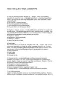 NSG 3180 QUESTIONS & ANSWERS