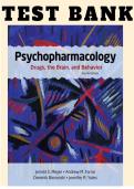 Full Premium Solutions Manual & Instructor's Resource Guide for Psychopharmacology&colon; Drugs&comma; the Brain&comma; and Behavior 4th Edition by Jerrold S&period; Meyer&comma; Andrew M&period; Farrar&comma; Dominik Biezonski&comma; and Jennifer R&period; Yates Complete Chapter-by-Chapter Core Explanat