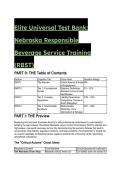 2026&sol;2027 S-Tier Elite Test Bank&colon; Nebraska Responsible Beverage Service Training &lpar;RBST&rpar; & NLCC Exam Simulator