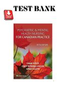 Full Premium Test Bank & Strategic Study Guide for Psychiatric & Mental Health Nursing for Canadian Practice 5th Edition by Wendy Austin&comma; Cindy Ann Peternelj-Taylor&comma; Diane Kunyk&comma; and Mary Ann Boyd Complete Chapter-by-Chapter Core Assessment Verified Quest