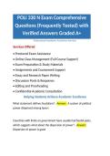 POLI 330 Parties Comprehensive Questions &lpar;Frequently Tested&rpar; with Verified Answers Graded A  Package Deal