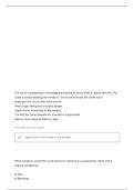 NUR 376 FINAL EXAM PRACTICE QUESTIONS WITH CORRECT ANSWERS
