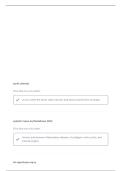 NUR 376 EXAM 1 BLUEPRINT PATHO QUESTIONS WITH CORRECT ANSWERS