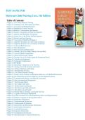 Maternal Child Nursing Care 5th Edition Test Bank PDF &vert; Perry & Hockenberry Complete Chapters 1&ndash;49