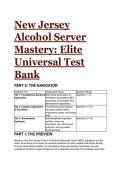 2026&sol;2027 S-Tier New Jersey Alcohol Server Mastery Test Bank &vert; NJ ABC & Dram Shop Exam Prep &lpar;20&plus; Elite Questions&rpar;