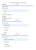 Compensation and Benefits &ndash; Module 5 Quiz &ndash; Practice Questions with Answers