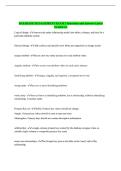 DATABASE MANAGEMENT EXAM 2 Questions and Answers Latest Graded A&plus;