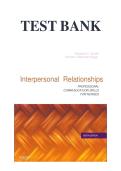 TEST BANK INTERPERSONAL RELATIONSHIPS&colon; PROFESSIONAL COMMUNICATION SKILLS FOR NURSES BY&NewLine;ELIZABETH C&period; ARNOLD PHD RN PMHCNS-BC &lpar;AUTHOR&rpar;&comma; KATHLEEN UNDERMAN BOGGS PHD FNP-CS &lpar;AUTHOR&rpar;
