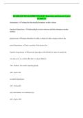 DATABASE MANAGEMENT EXAM 2 Questions and Answers Latest Graded A&plus;