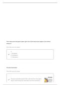 BIO 182 GCU EXAM 2 STUDY CHAPTER 32 QUESTIONS WITH CORRECT ANSWERS