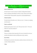ISYE 6644 - M1 &lpar;Modules 1 - 5&period;L9-QUESTIONS&NewLine;WITH ALL CORRECT ANSWERS